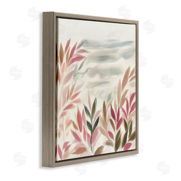 Stupell Industries Mona Grace | Muted Windblown Leaves