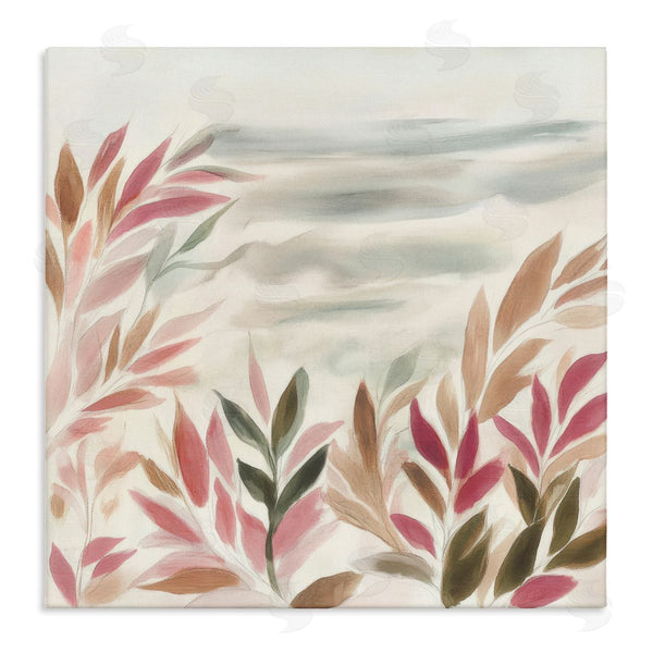 stupell industries Mona Grace | Muted Windblown Leaves