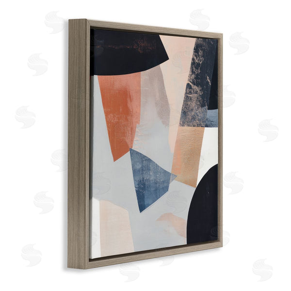 Stupell Industries Mona Grace | Neutral Fragmented Visions