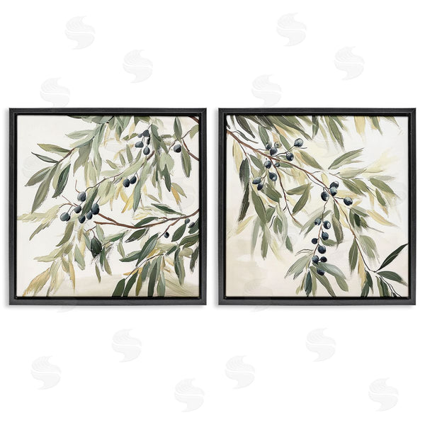 Stupell Industries Mona Grace | Olive Branches In Pastel