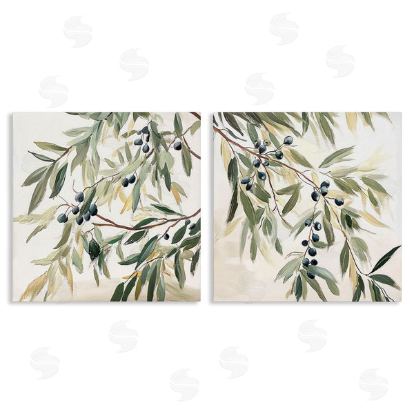 stupell industries Mona Grace | Olive Branches in Pastel