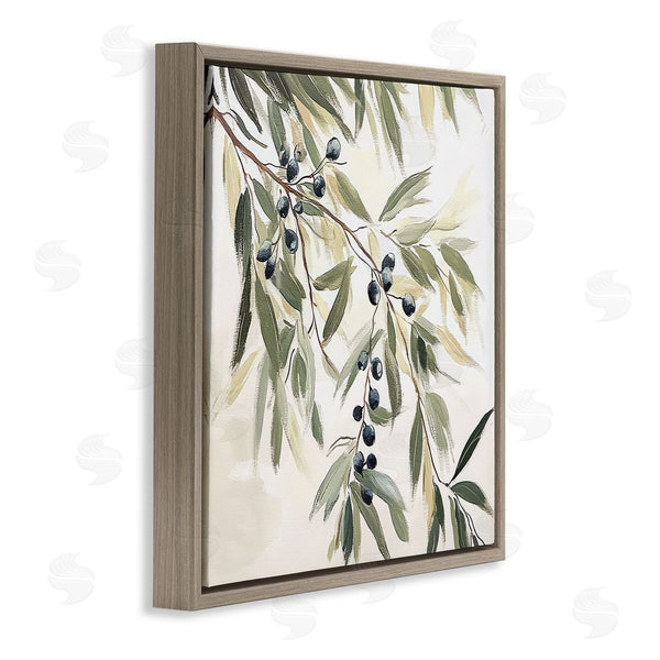 Stupell Industries Mona Grace | Olive Petals In Pastel