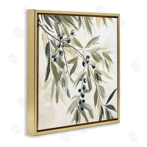 Stupell Industries Mona Grace | Olive Petals In Pastel