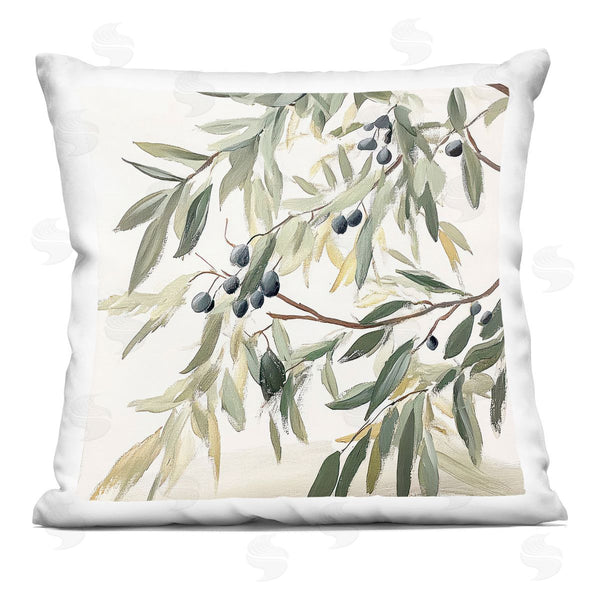 stupell industries Mona Grace | Petals In Pastel Printed Throw Pillow