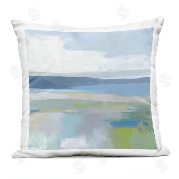 Stupell Industries Mona Grace | Quiet Cove Impression Printed Throw Pillow