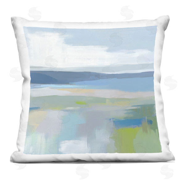stupell industries Mona Grace | Quiet Cove Impression Printed Throw Pillow
