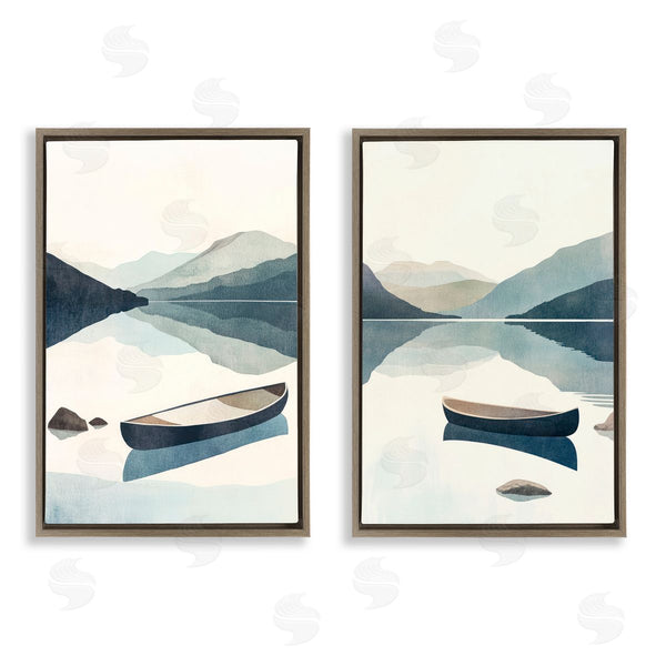 Stupell Industries Mona Grace | Silent Mountain Shore