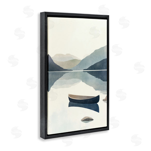 Stupell Industries Mona Grace | Silent Shore With Boat