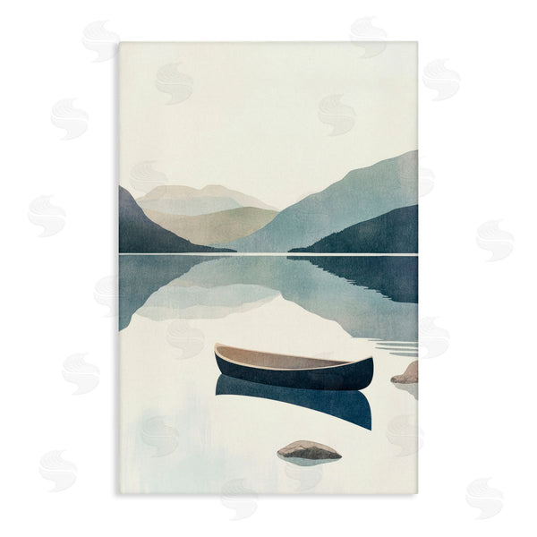 stupell industries Mona Grace | Silent Shore with Boat