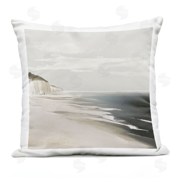 Stupell Industries Mona Grace | Soft Sands In Neutrals Printed Throw Pillow