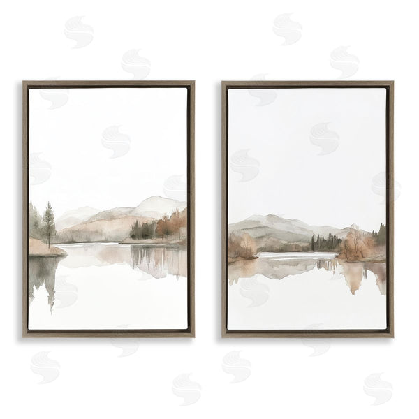 Stupell Industries Mona Grace | Softly Flowing Landscape