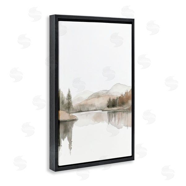 Stupell Industries Mona Grace | Softly Flowing Watercolor Seascape