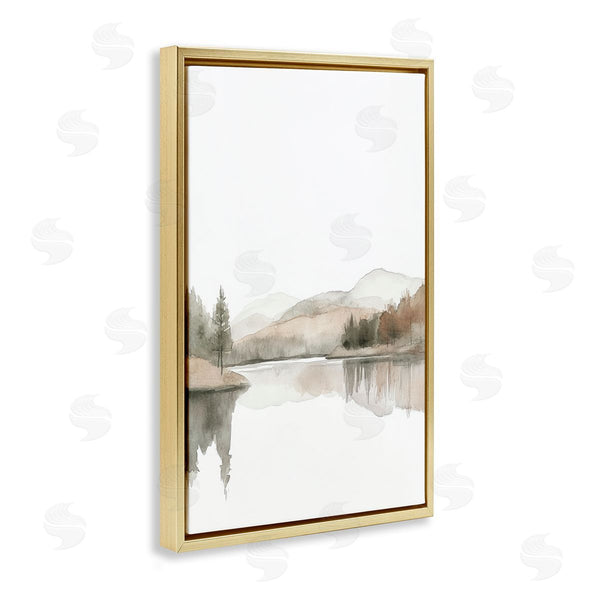 Stupell Industries Mona Grace | Softly Flowing Watercolor Seascape