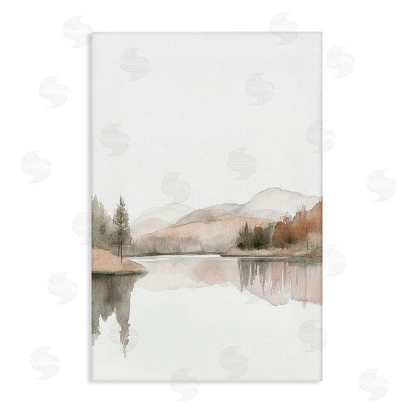 stupell industries Mona Grace | Softly Flowing Watercolor Seascape