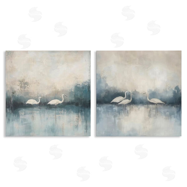 stupell industries Mona Grace | Still Waters And Soft Wings