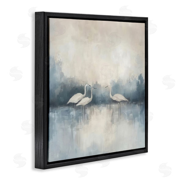 Stupell Industries Mona Grace | Swans In Still Waters