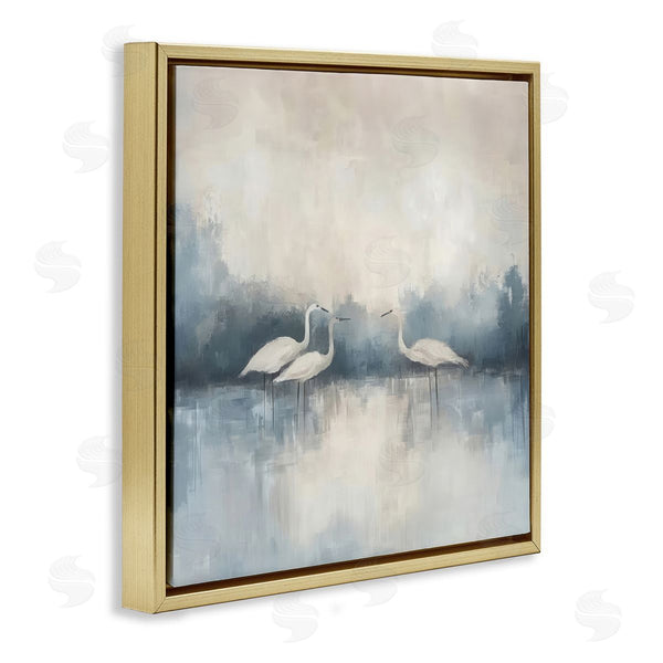 Stupell Industries Mona Grace | Swans In Still Waters