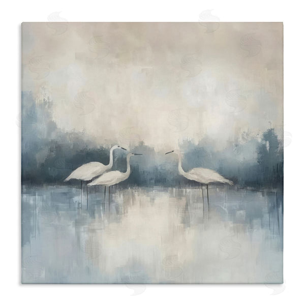 stupell industries Mona Grace | Swans in Still Waters
