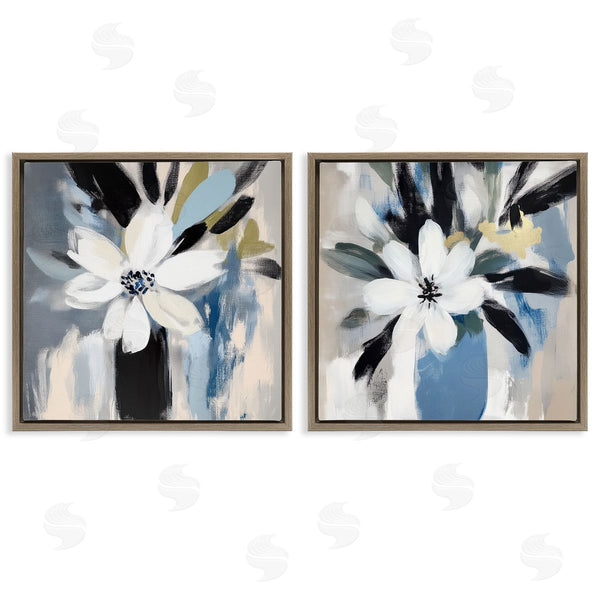 Stupell Industries Mona Grace | Timeless Florals In White