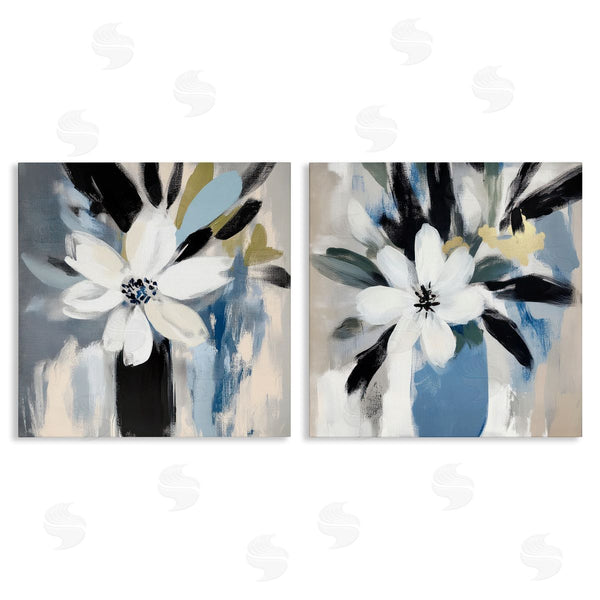 stupell industries Mona Grace | Timeless Florals in White