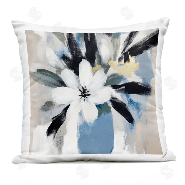 Stupell Industries Mona Grace | Timeless Modern Flower Bouquet Printed Throw Pillow