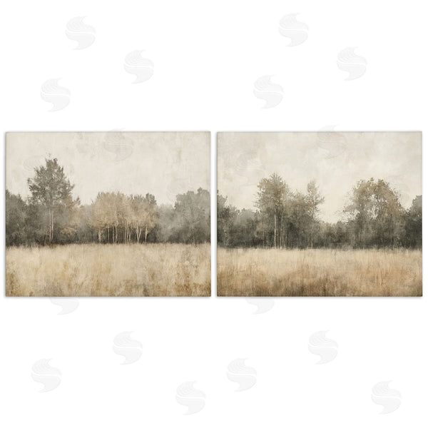 stupell industries Mona Grace | Woodland Watercolor Field