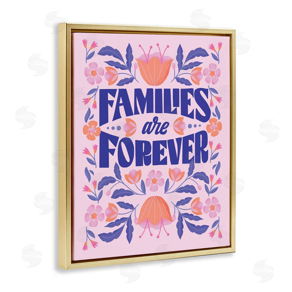 Stupell Industries Muffin Grayson | Floral Families Are Forever