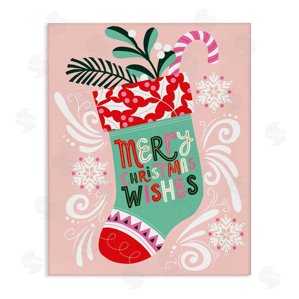 stupell industries Muffin Grayson | Fun Whimsy Christmas Stocking