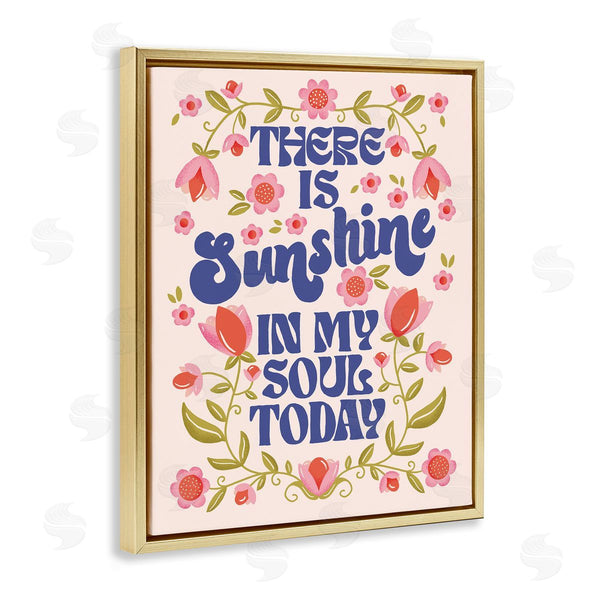 Stupell Industries Muffin Grayson | Retro Sunshine In My Soul