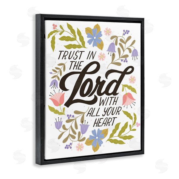 Stupell Industries Muffin Grayson | Trust In The Lord Proverb