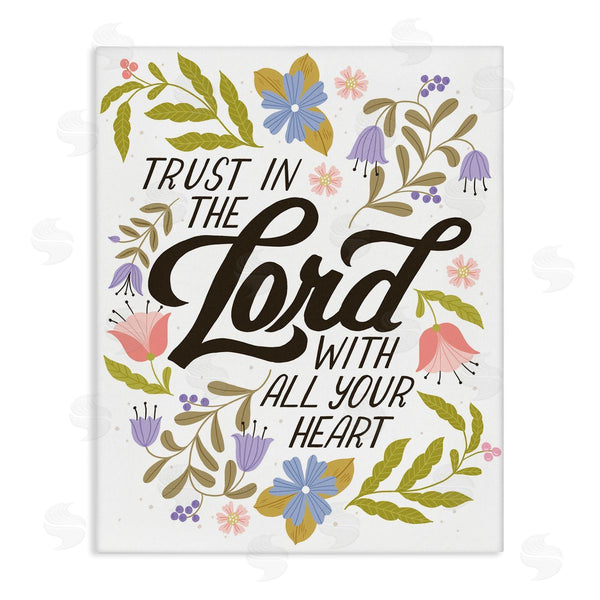stupell industries Muffin Grayson | Trust In The Lord Proverb