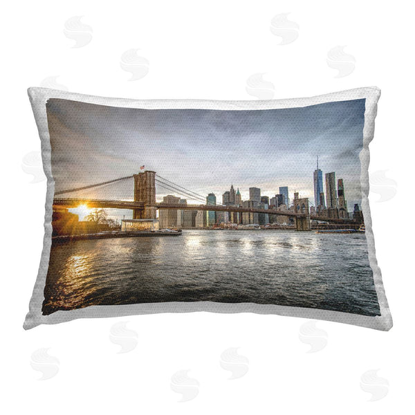 Stupell Industries Murray Bolesta | Bridge Spanning Cityscape