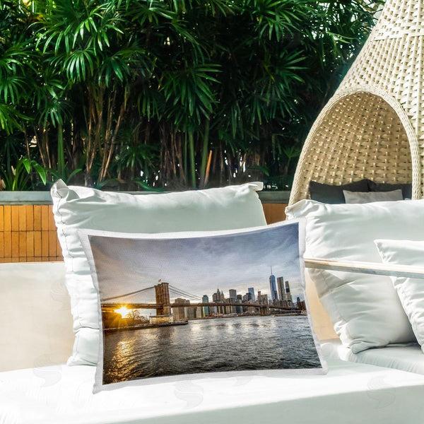 Stupell Industries Murray Bolesta | Bridge Spanning Cityscape