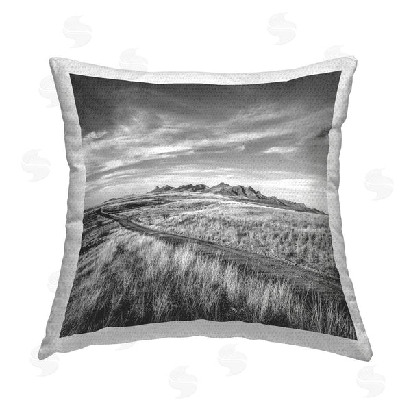 Stupell Industries Murray Bolesta | Deserted Path Landscape Printed Throw Pillow