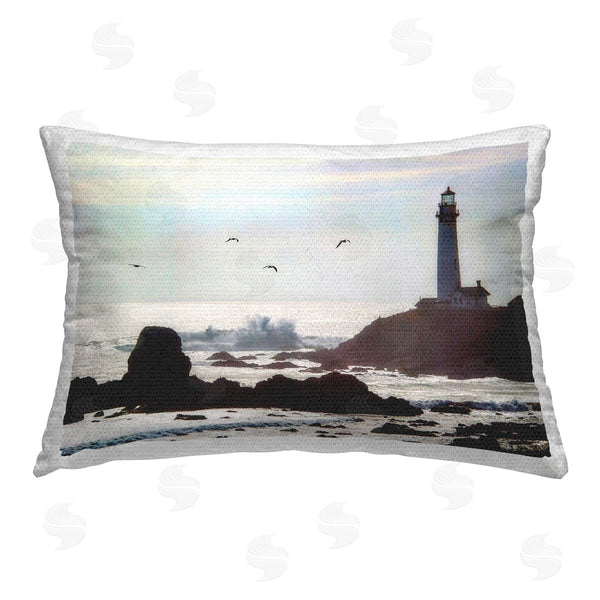 Stupell Industries Murray Bolesta | Seagulls & Lighthouse Scene