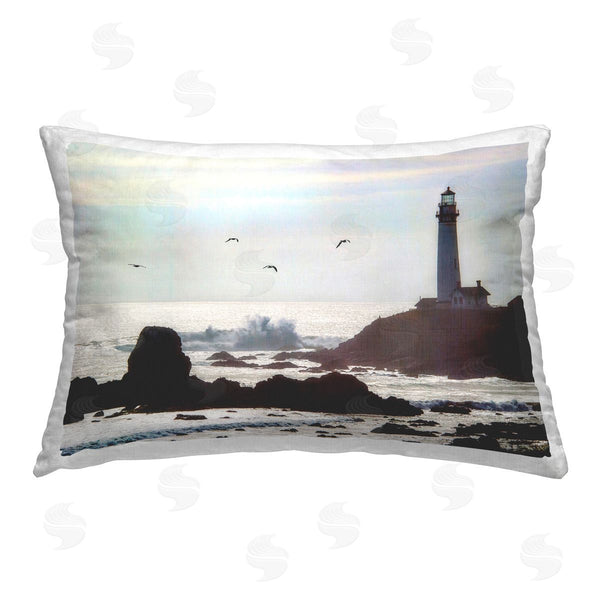 stupell industries Murray Bolesta | Seagulls & Lighthouse Scene