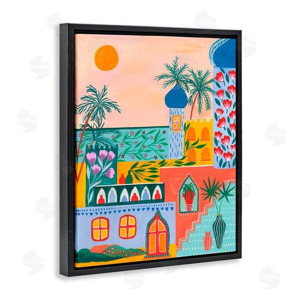 Stupell Industries Nabeela Rumi | Egyptian City Architecture Wall Art