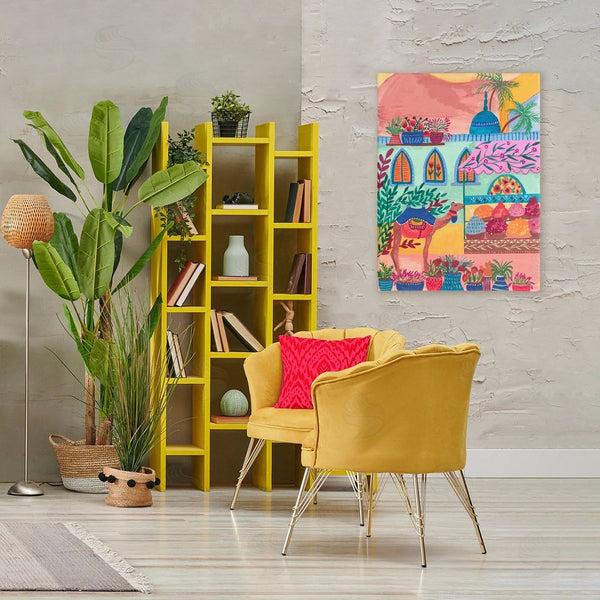 Stupell Industries Nabeela Rumi | Exotic Egypt Camel Wall Art