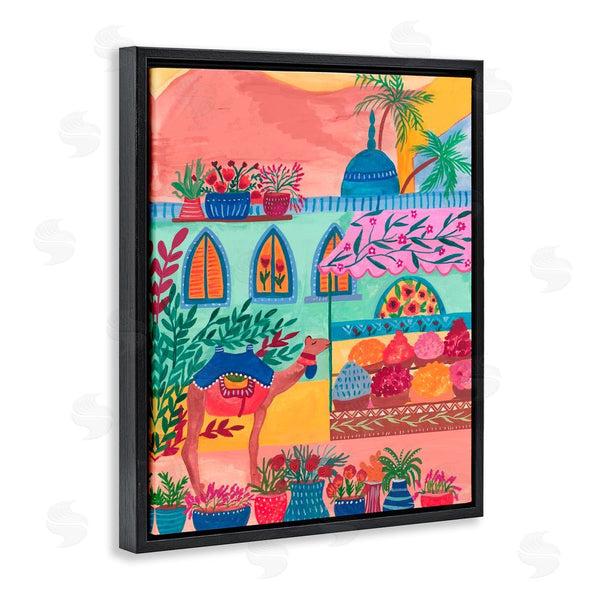 Stupell Industries Nabeela Rumi | Exotic Egypt Camel Wall Art