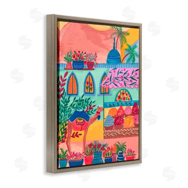 Stupell Industries Nabeela Rumi | Exotic Egypt Camel Wall Art