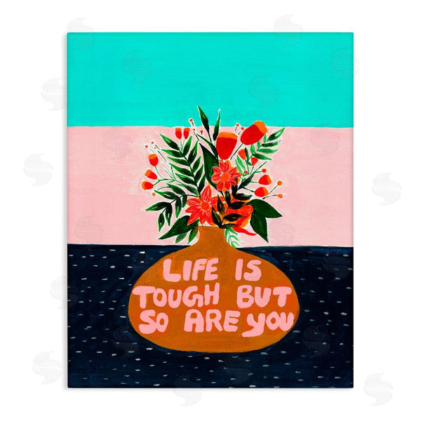 stupell industries Nabeela Rumi | Life Tough So Are You Wall Art