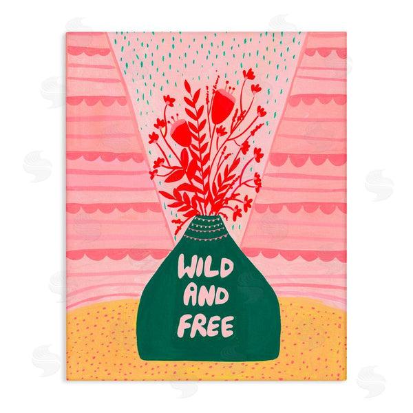 stupell industries Nabeela Rumi | Midcentury Wild And Free Wall Art