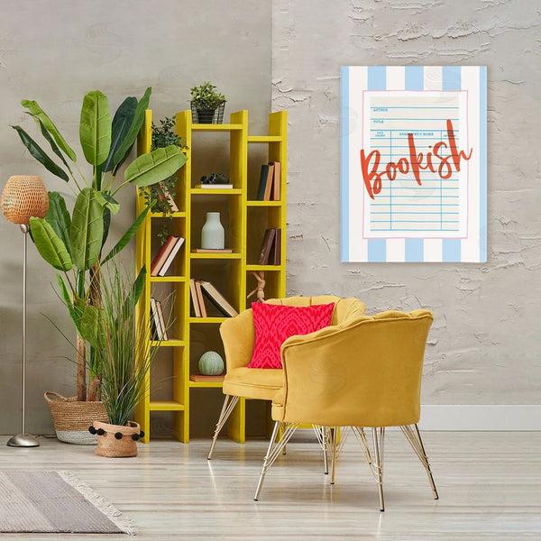 Stupell Industries Nadia Hassan | Bookish Library Card Wall Art