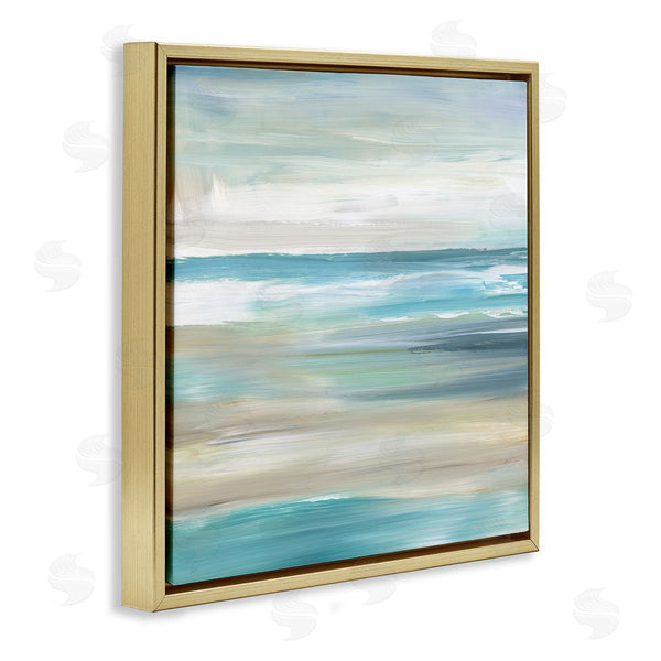 Stupell Industries Nan | Abstract Beach Sand Ocean Waves