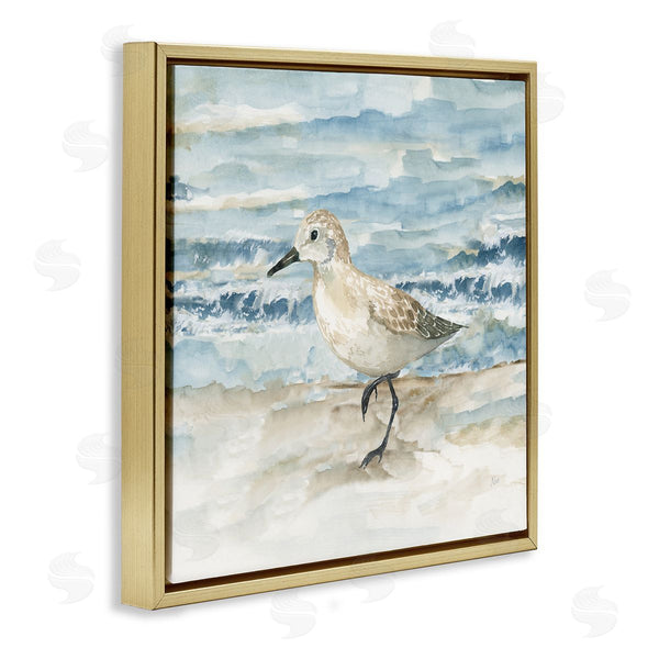 Stupell Industries Nan | Balancing Sandpiper On Shore