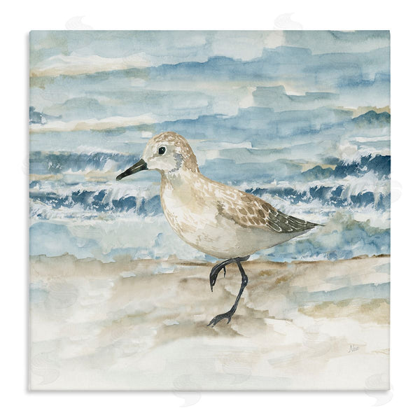stupell industries Nan | Balancing Sandpiper on Shore