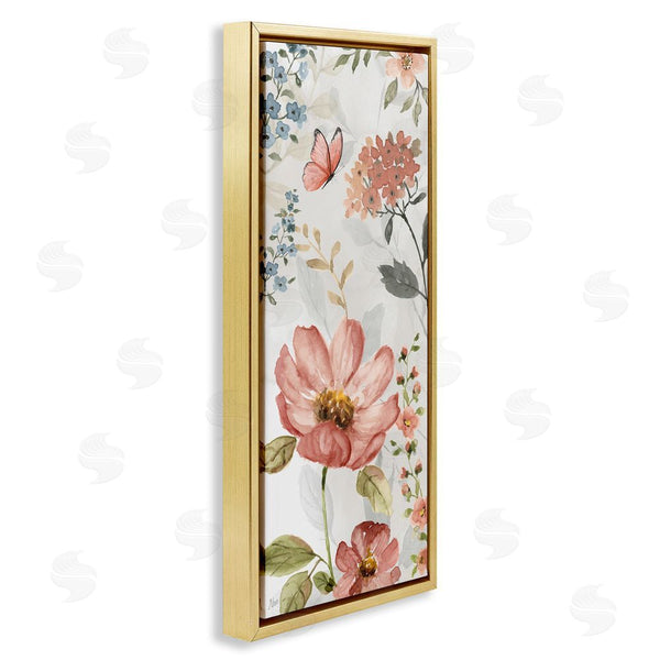 Stupell Industries Nan | Blossom & Butterfly Pattern Wall Art