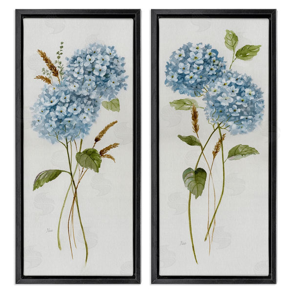 Stupell Industries Nan | Blue Hydrangea Long Stems Wall Art
