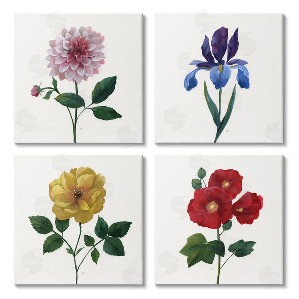 stupell industries Nan | Bold Florals Blossoming Poppy Iris Dahlia Wall Art