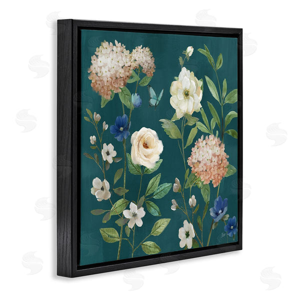 Stupell Industries Nan | Bright Garden Blooms On Green
